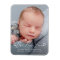 Our New Love Script Birth Announcement Photo