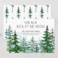 Our New Neck of the Woods Pine Spruce Trees Moving