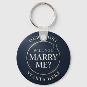 Our Next Chapter Personalized Love Keepsake Keychain