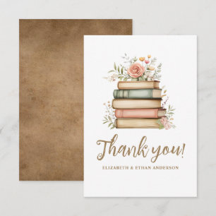Our Next Chapter Storybook Baby Shower Thank You Card