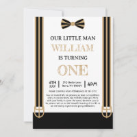 Our Notorious Little Man First Birthday Party