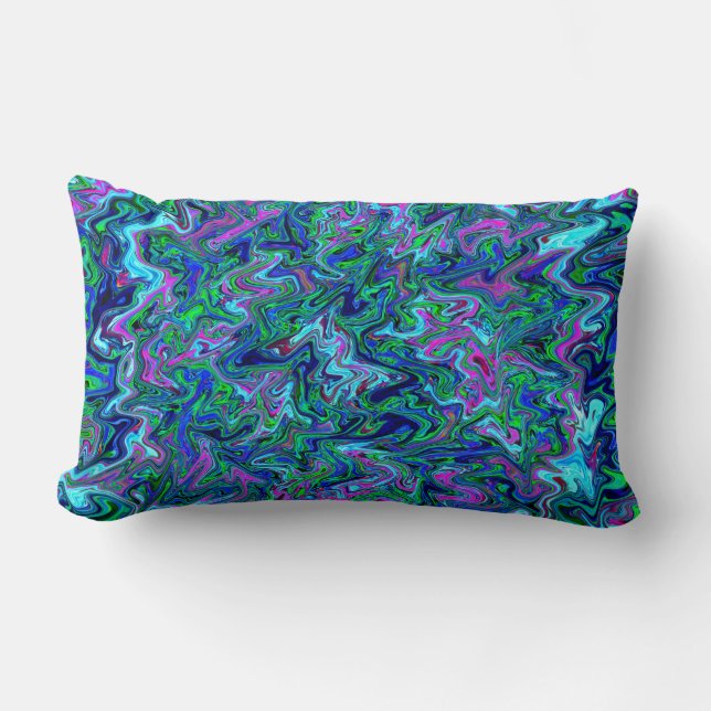 Our Oceans.... Lumbar Pillow (Front)