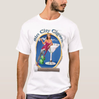 Our Original Sin City Martini Girl Logo T-Shirt