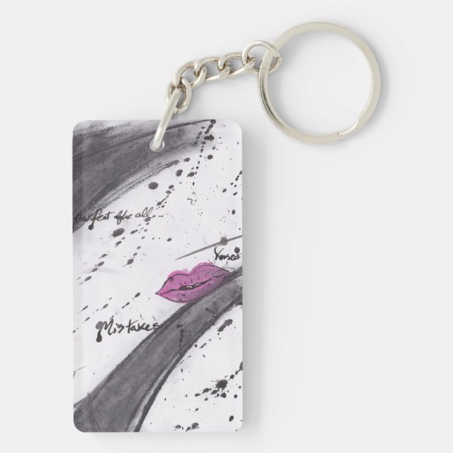 our own mistakes keychain (Back)