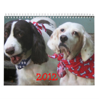 Our Pack Calendar 2012