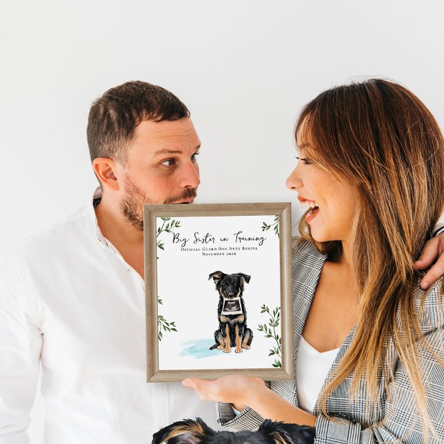 Our Pack Is Growing Dog Pregnancy Photo Prop Poster (Creator Uploaded)