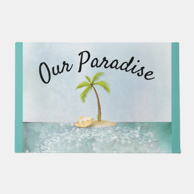 Our Paradise Doormat (Front)