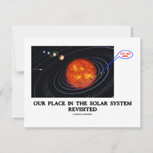 Our Place In The Solar System Revisited