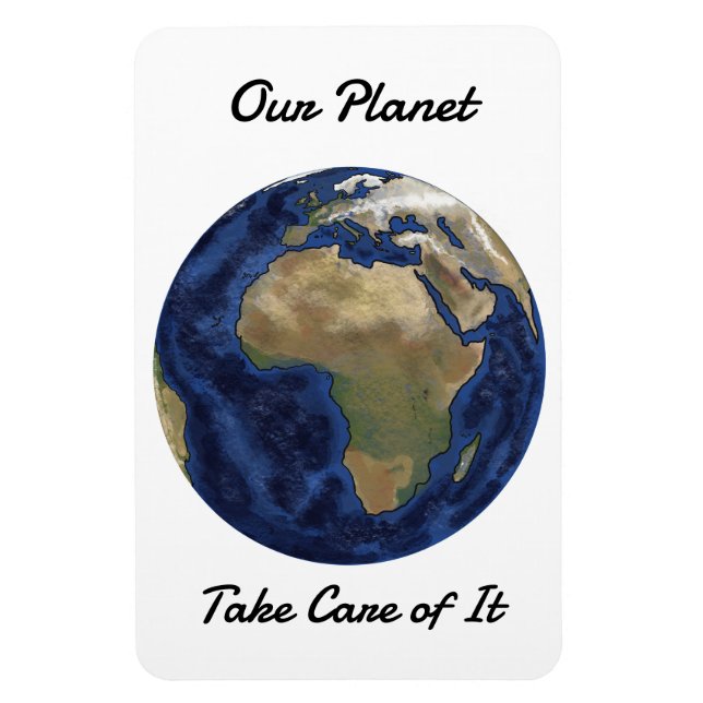 Our Planet  Magnet (Vertical)