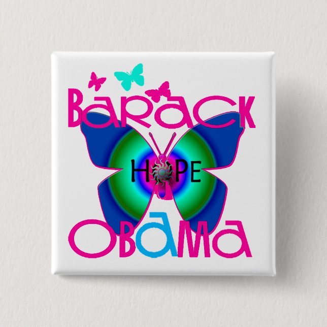OUR PRESIDENT - Customized 2 Inch Square Button (Front)