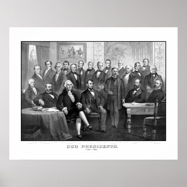 Our Presidents 1789 - 1881 Poster (Front)