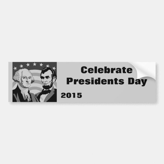 Our Presidents - Bumper Sticker (Front)