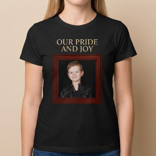 Our Pride And Joy Personalized Child Photo T-Shirt