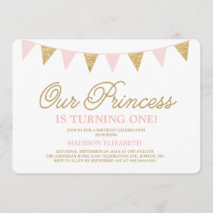 Our Princess Birthday Invitation