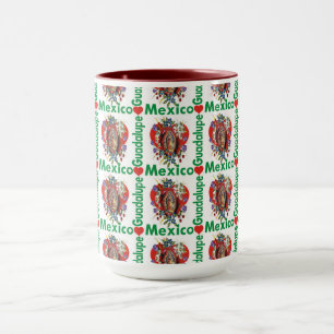 Our r Lady of Guadalupe Mexican Aztec Virgin Mary  Mug