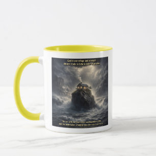Our refuge & strength mug