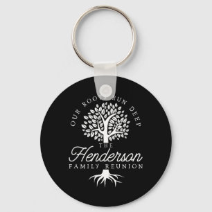 Our Roots Run Deep Henderson Family Reunion Shirts Keychain
