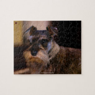 Our Schnauzer Our Family Pet Jigsaw Puzzle