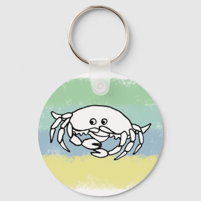 Our Seas Are Beautiful Keyring (Front)