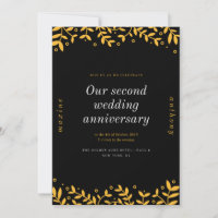 Our second wedding anniversary
