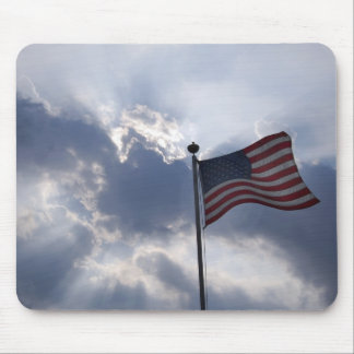 Our Shining Flag Mouse Pad