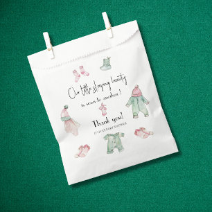 Our sleeping beauty  baby shower  favour bag