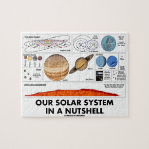 Our Solar System In A Nutshell (Galactic Attitude) Jigsaw Puzzle