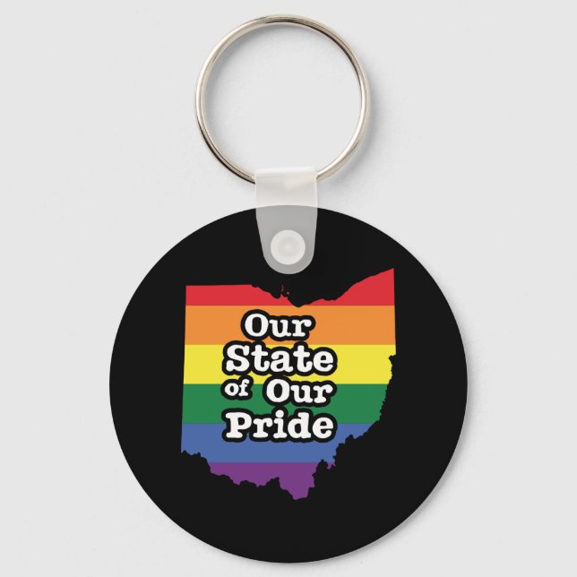 Our State of Our Pride | Ohio Keychain (Front)