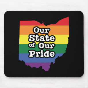 Our State of Our Pride   Ohio Mouse Pad