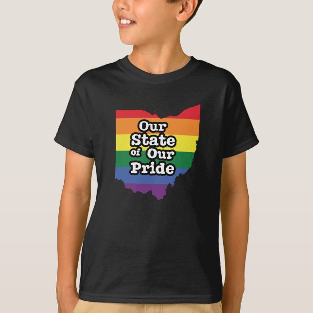 Our State of Our Pride | Ohio T-Shirt (Front)