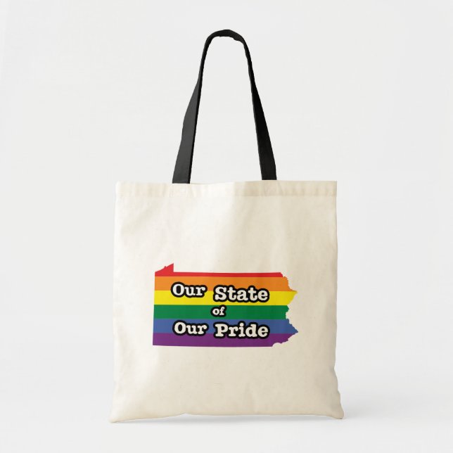 Our State of Our Pride | Pennsylvania Tote Bag (Front)