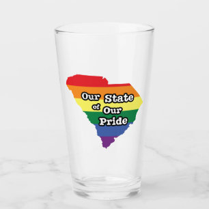Our State of Our Pride South Carolina Glass