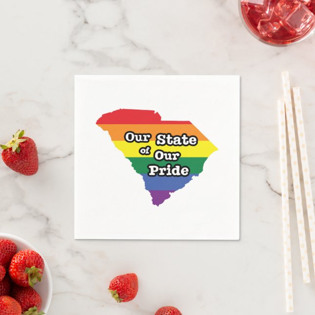 Our State of Our Pride | South Carolina Napkin (Insitu)