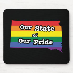 Our State of Our Pride   South Dakota Mouse Pad