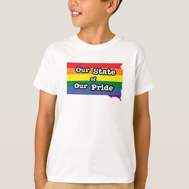 Our State of Our Pride | South Dakota T-Shirt (Front)