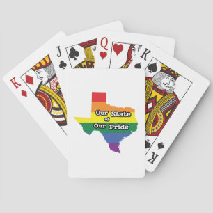 Our State of Our Pride Texas Playing Cards