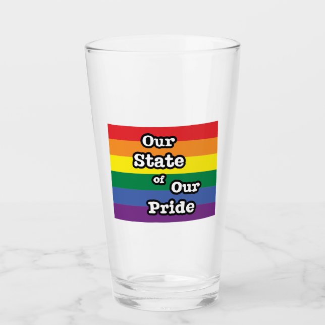 Our State of Our Pride | Wyoming Glass (Front)