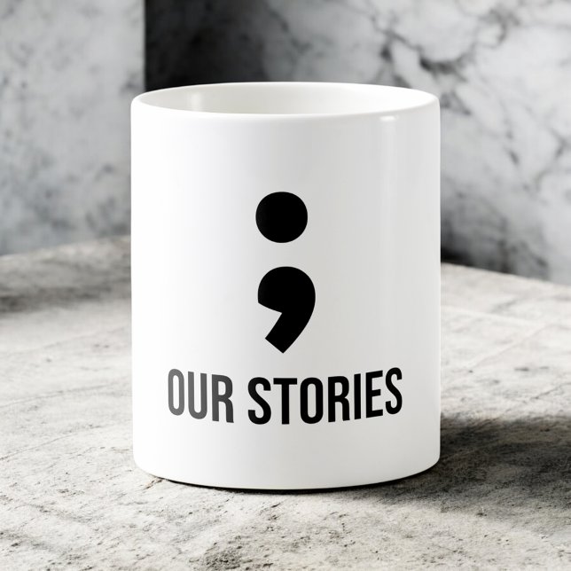 Our Stories Will Never End Couples Matching Coffee Mug (Creator Uploaded)