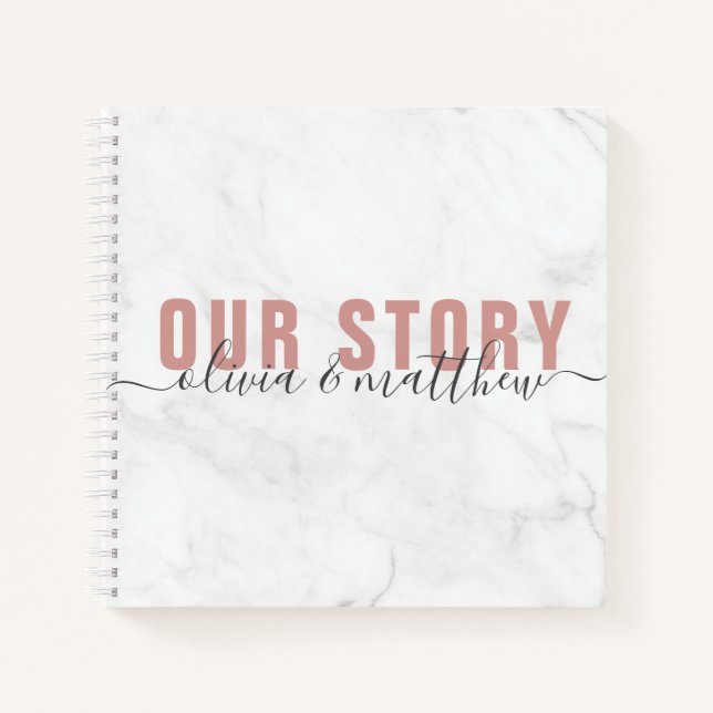 Our Story Memories Couples Keepsake Journal (Front)