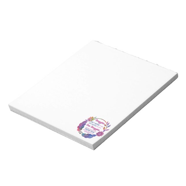 Our Struggles Shape Us Into The Amazing People Notepad (Rotated)