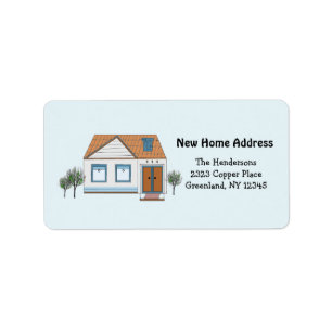 Our Stylish Home New Address Label