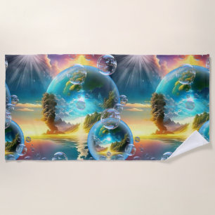 Our Sun is a Star and a Giver of Life Beach Towel