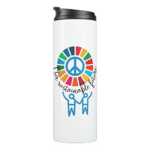 Our Sustainable Future UN GlobalGoals 2030 Thermal Tumbler