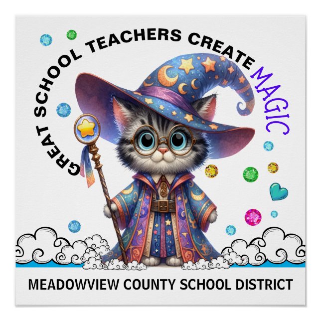 Our Teachers Create MAGIC 1 Poster (Front)