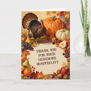 Our Thanksgiving Thank You Card
