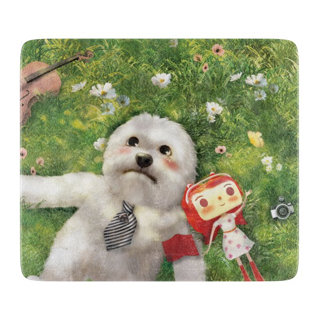 Our Times Cutting Board (Front)