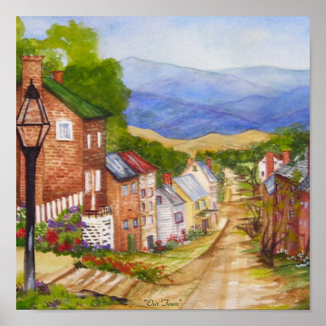 "Our Town" Poster (Front)