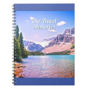 Our Travel Memories, DIY Names & Year Notebook