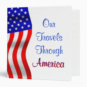 Our Travels Through America Binder