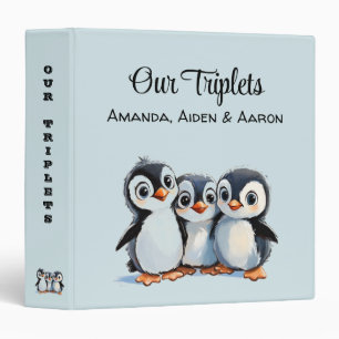 Our Triplets, Custom Baby Album, Triplet Babies, Binder